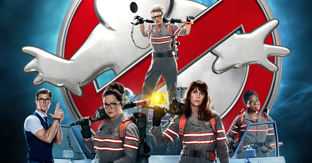 ‘Ghostbusters’ team strikes a pose for new poster